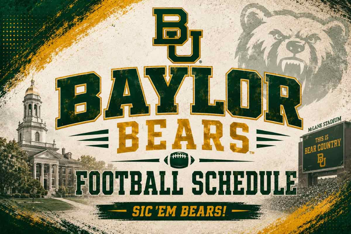 Baylor Football Schedule
