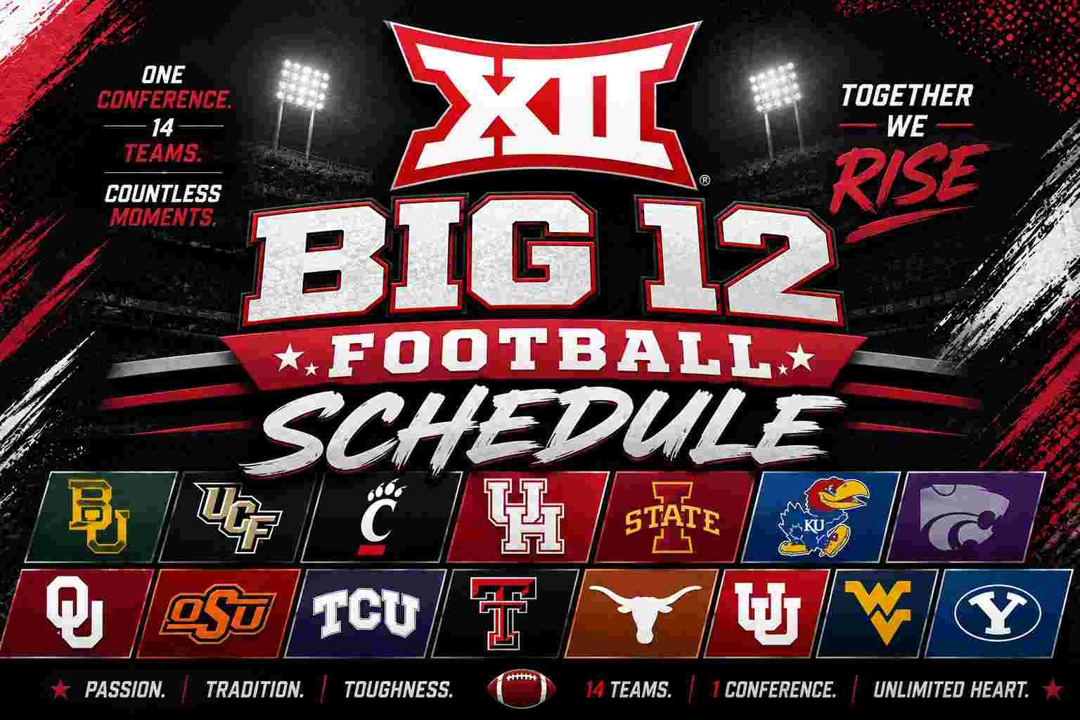 Big 12 Football Schedule