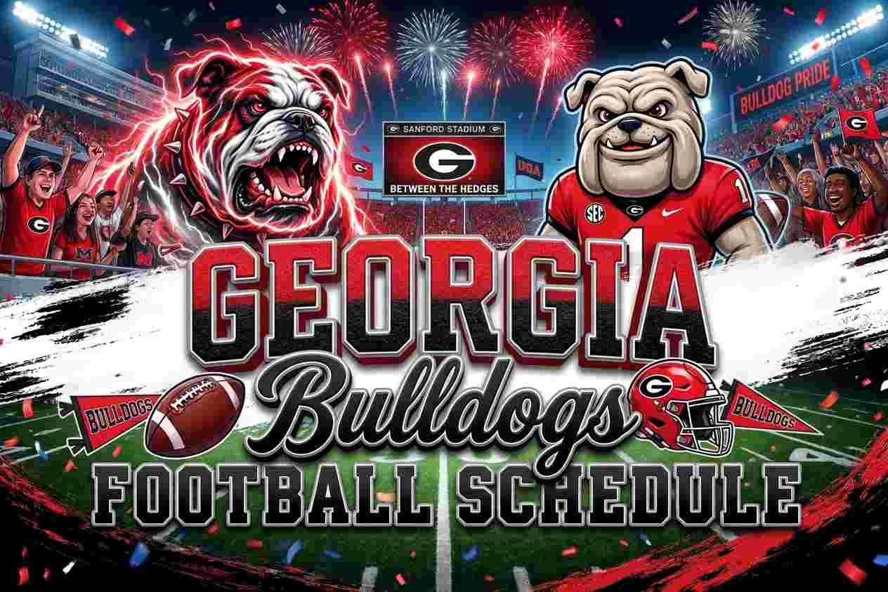 2026 Georgia Football Schedule: Complete Dates, Kickoff Times & TV Info