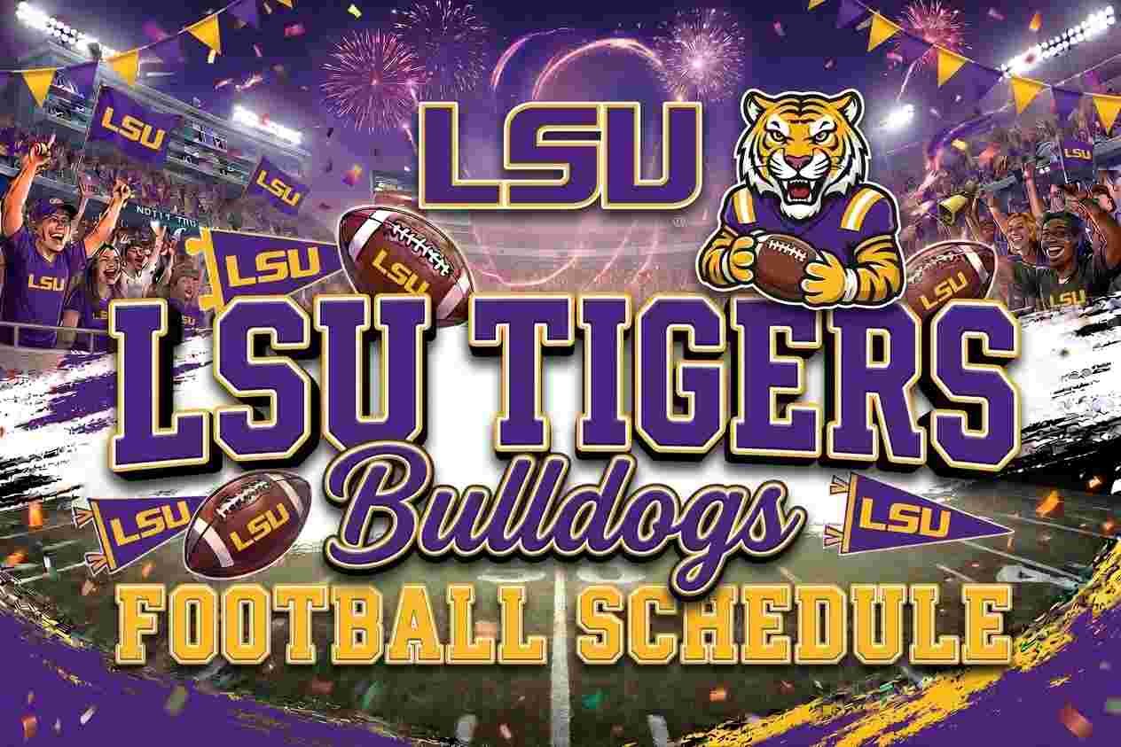 2026 LSU Football Schedule: Dates, Times & TV Info
