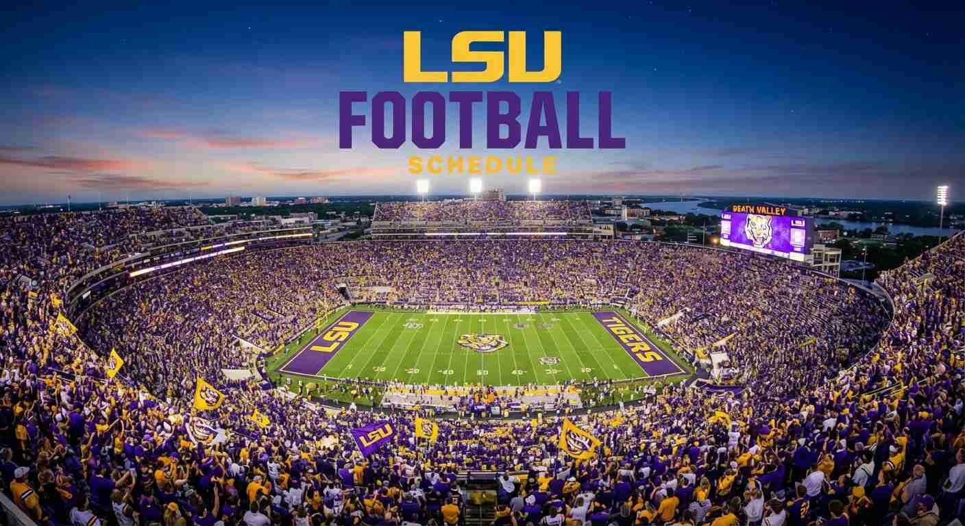 LSU Football Schedule