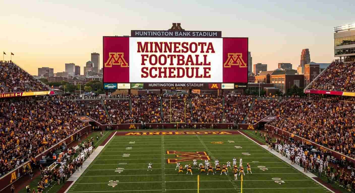 Minnesota Football Schedule