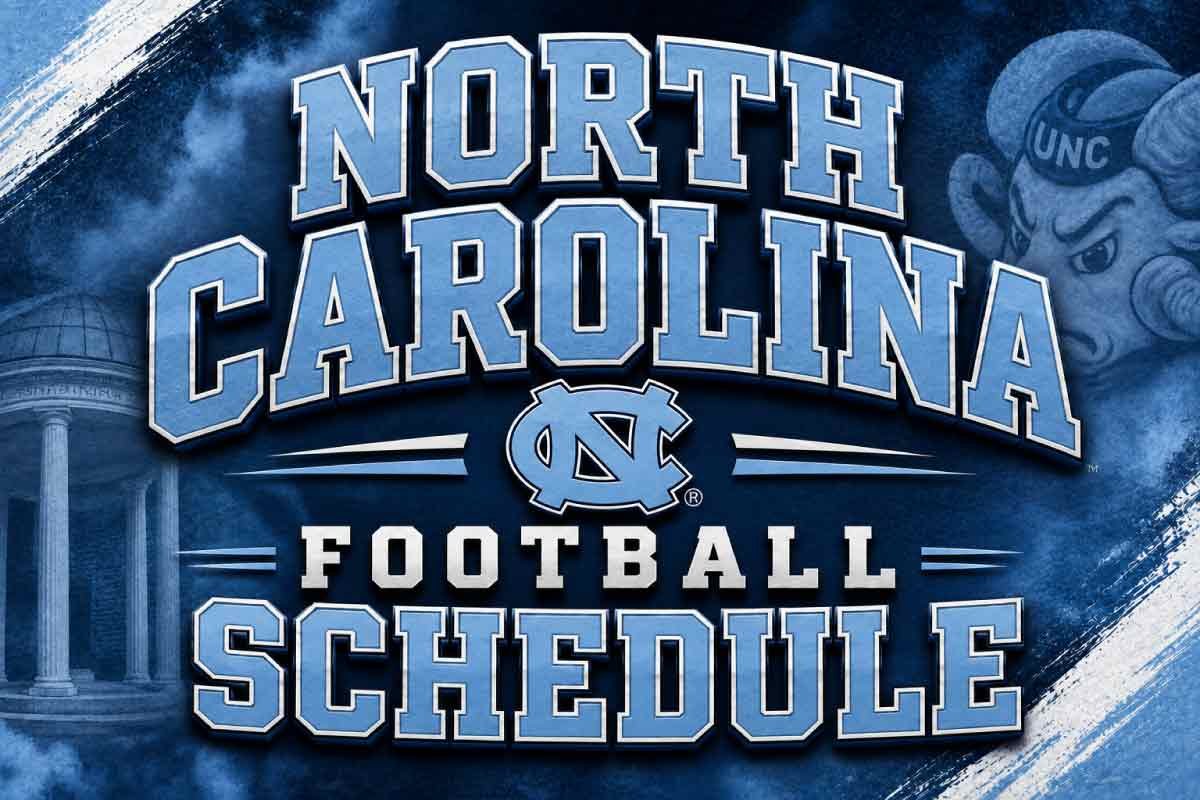 North Carolina Football Schedule