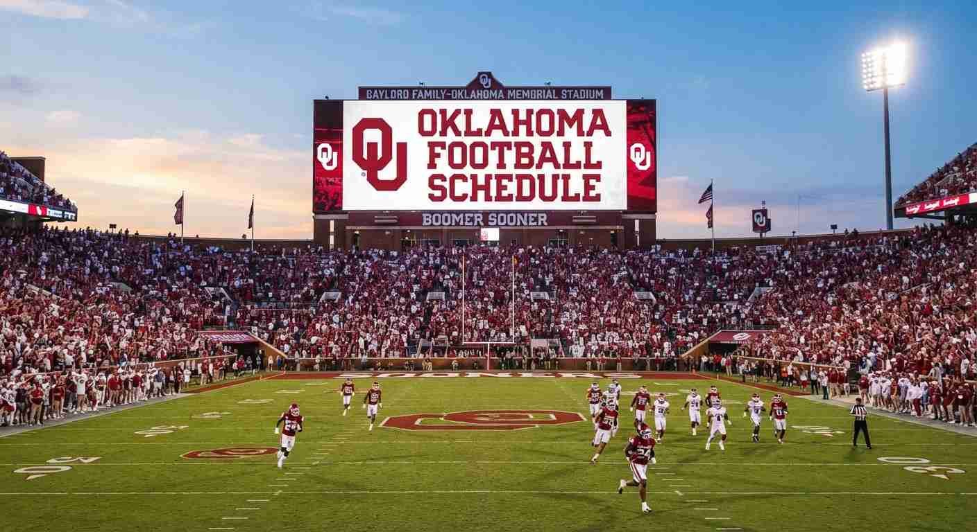 Oklahoma Football Schedule