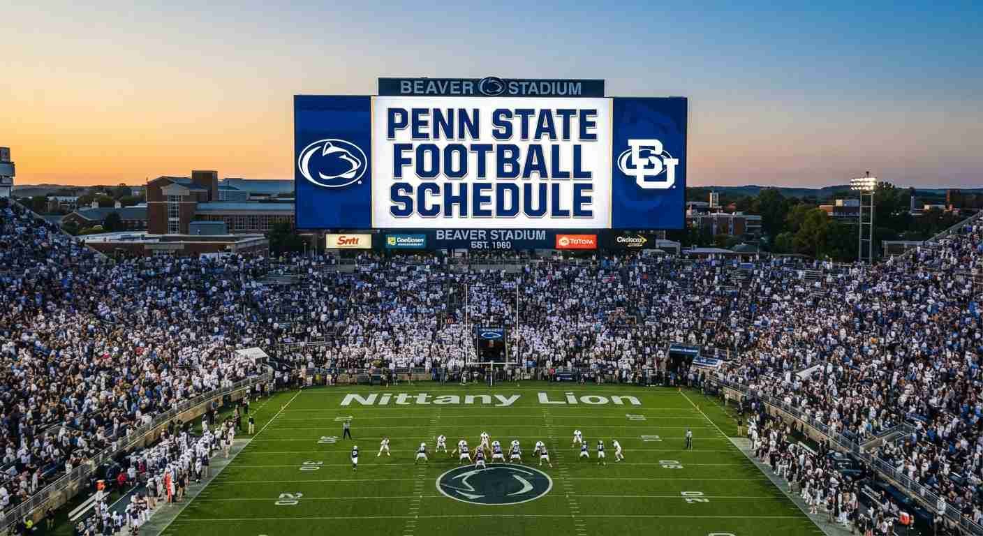 Penn State Football Schedule