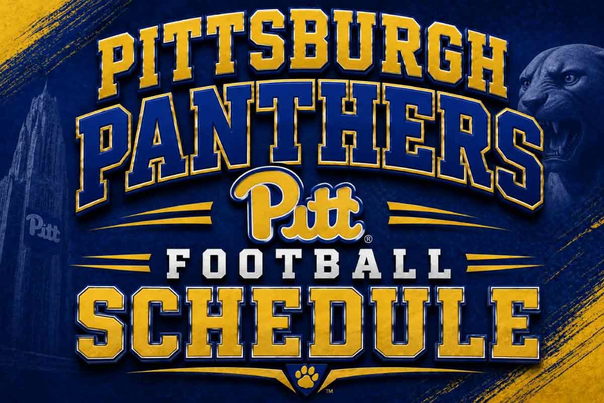 Pitt Football Schedule