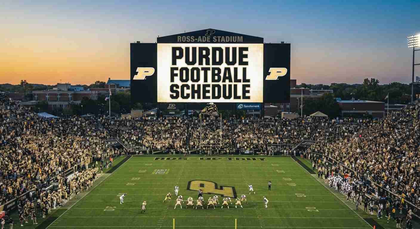 Purdue Football Schedule