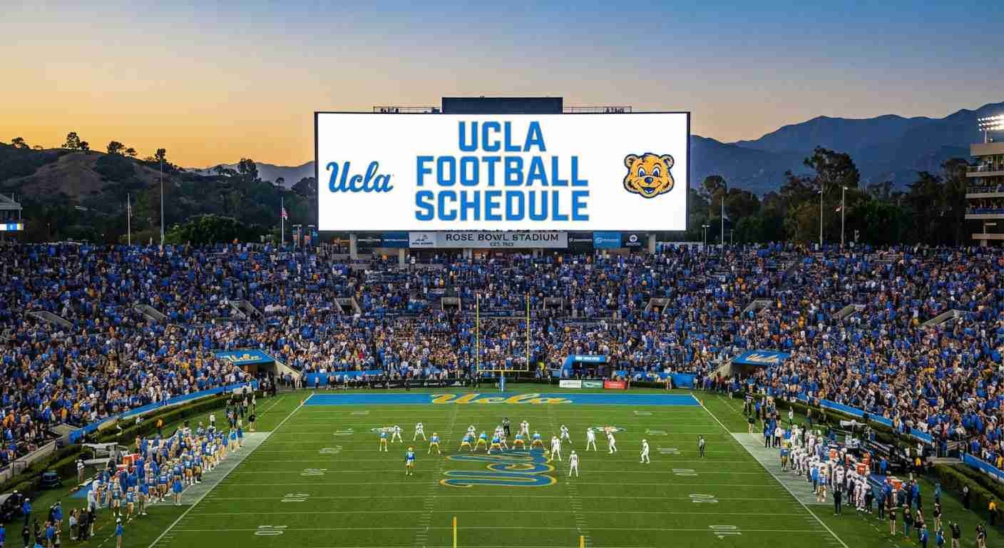 UCLA Football Schedule