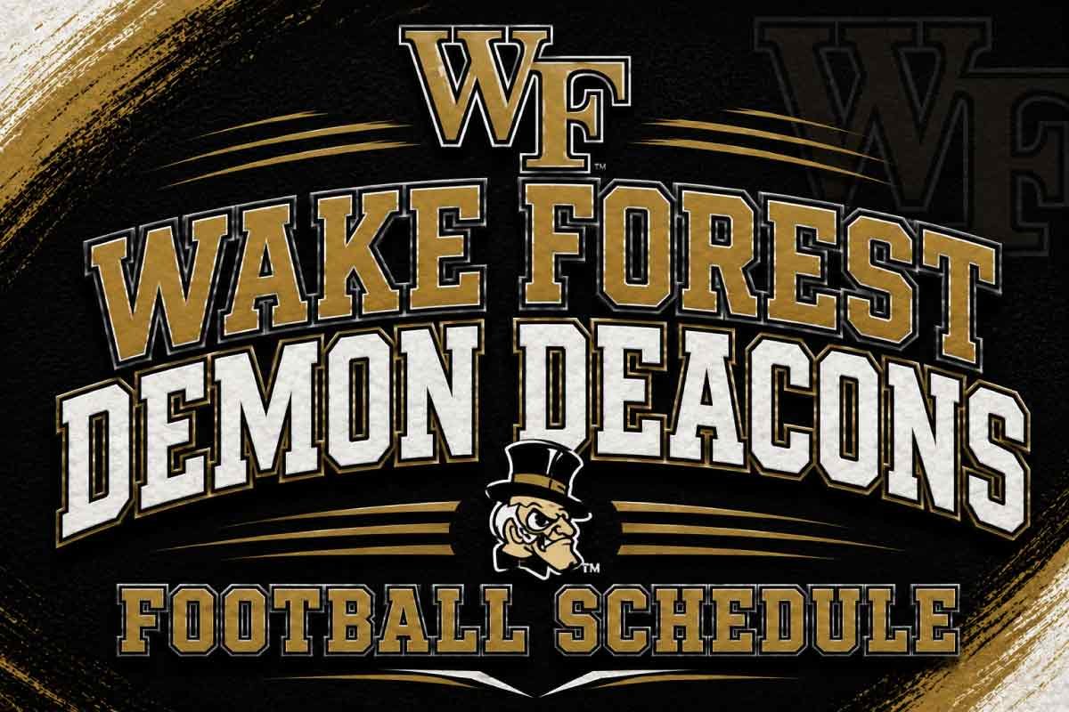Wake Forest Football Schedule