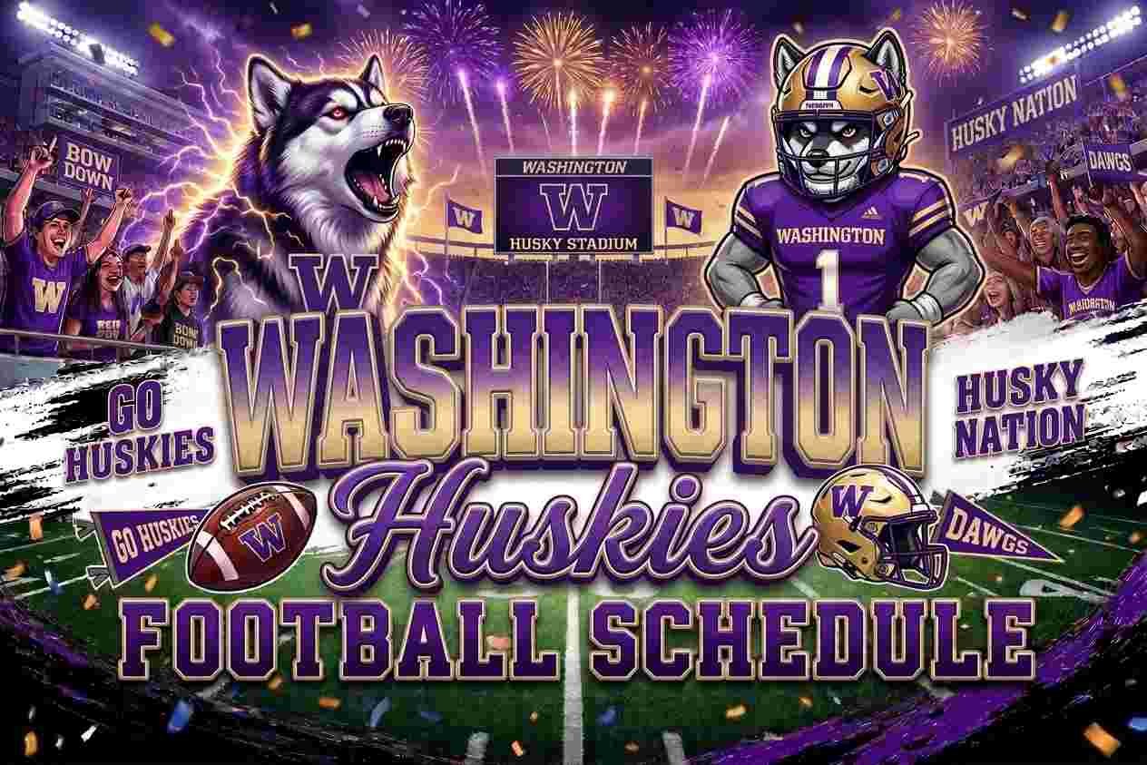 Washington Football Schedule