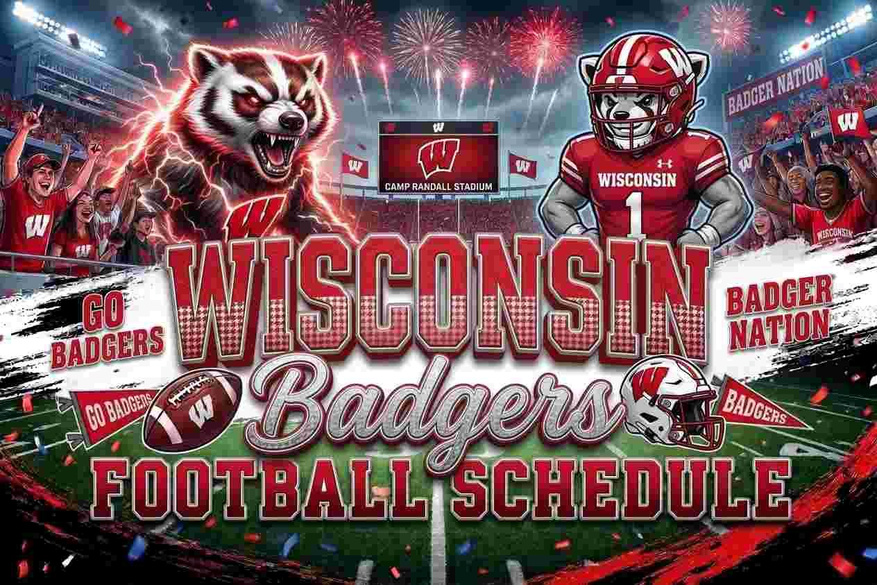 2026 Wisconsin Football Schedule: Big Games, Dates, Times & TV