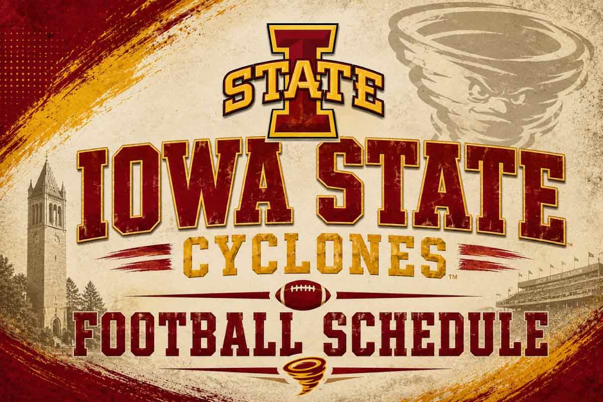 iowa state football schedule