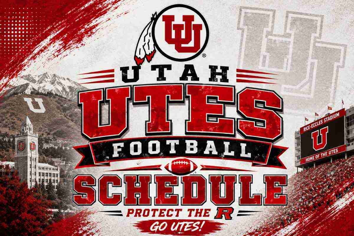 utah football schedule