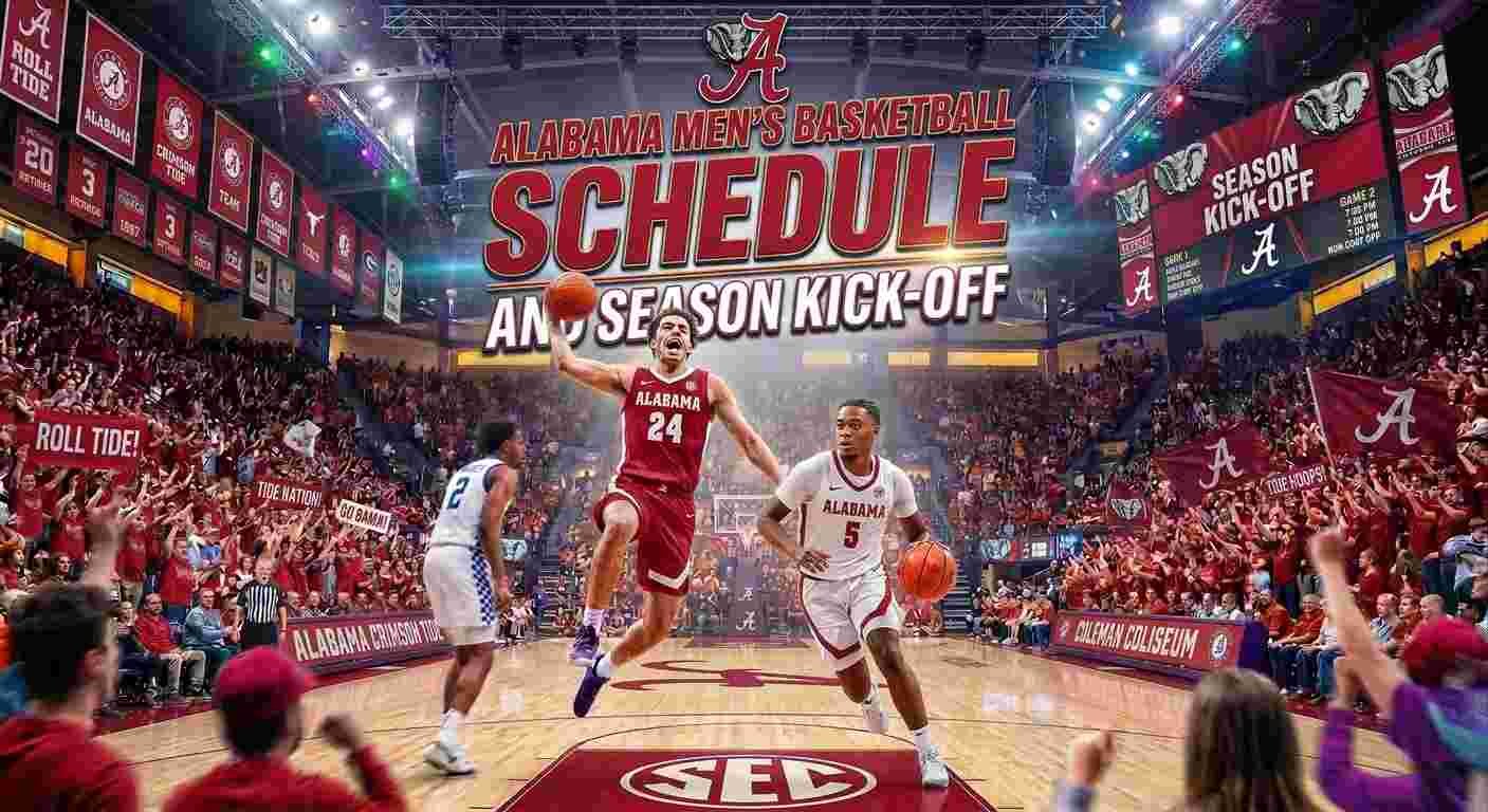 Alabama Crimson Tide Men’s Basketball Schedule