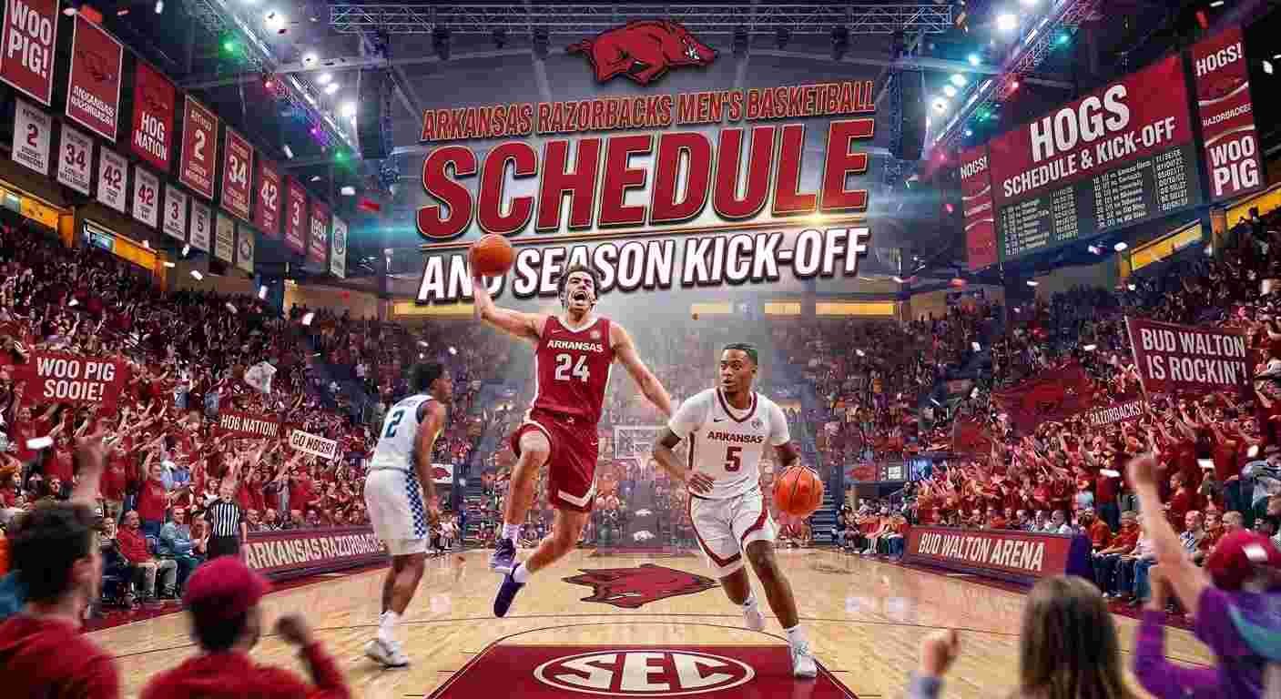 Arkansas Razorbacks Men’s Basketball Schedule