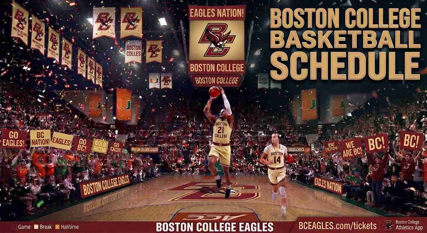 Boston College Basketball Schedule