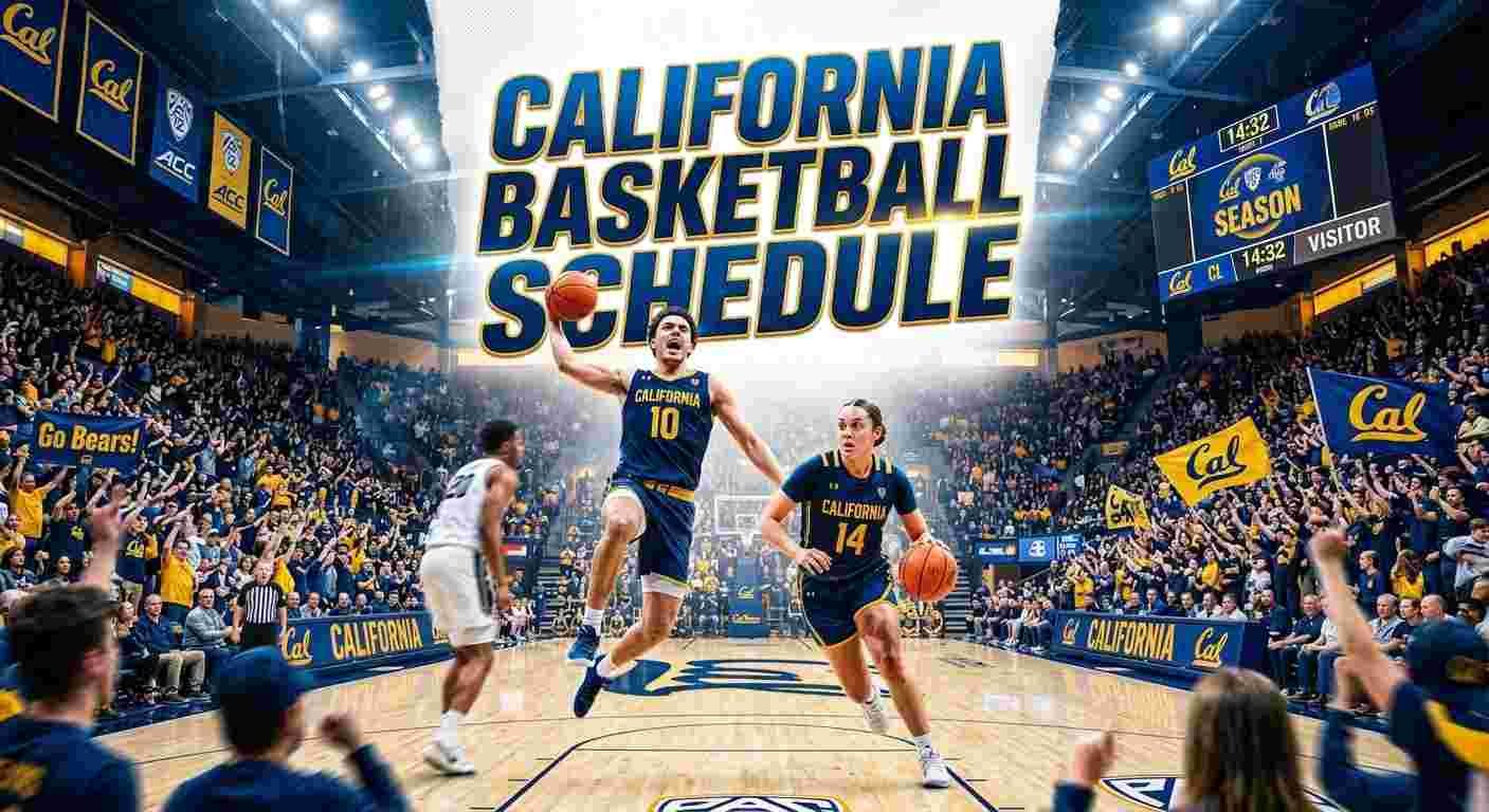 California Basketball Schedule