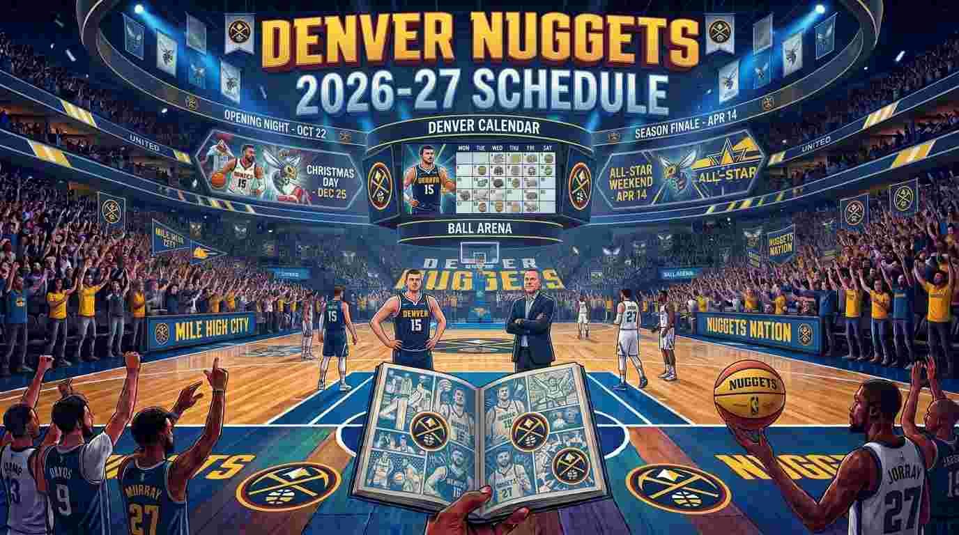 Denver Nuggets 2026-27 Schedule