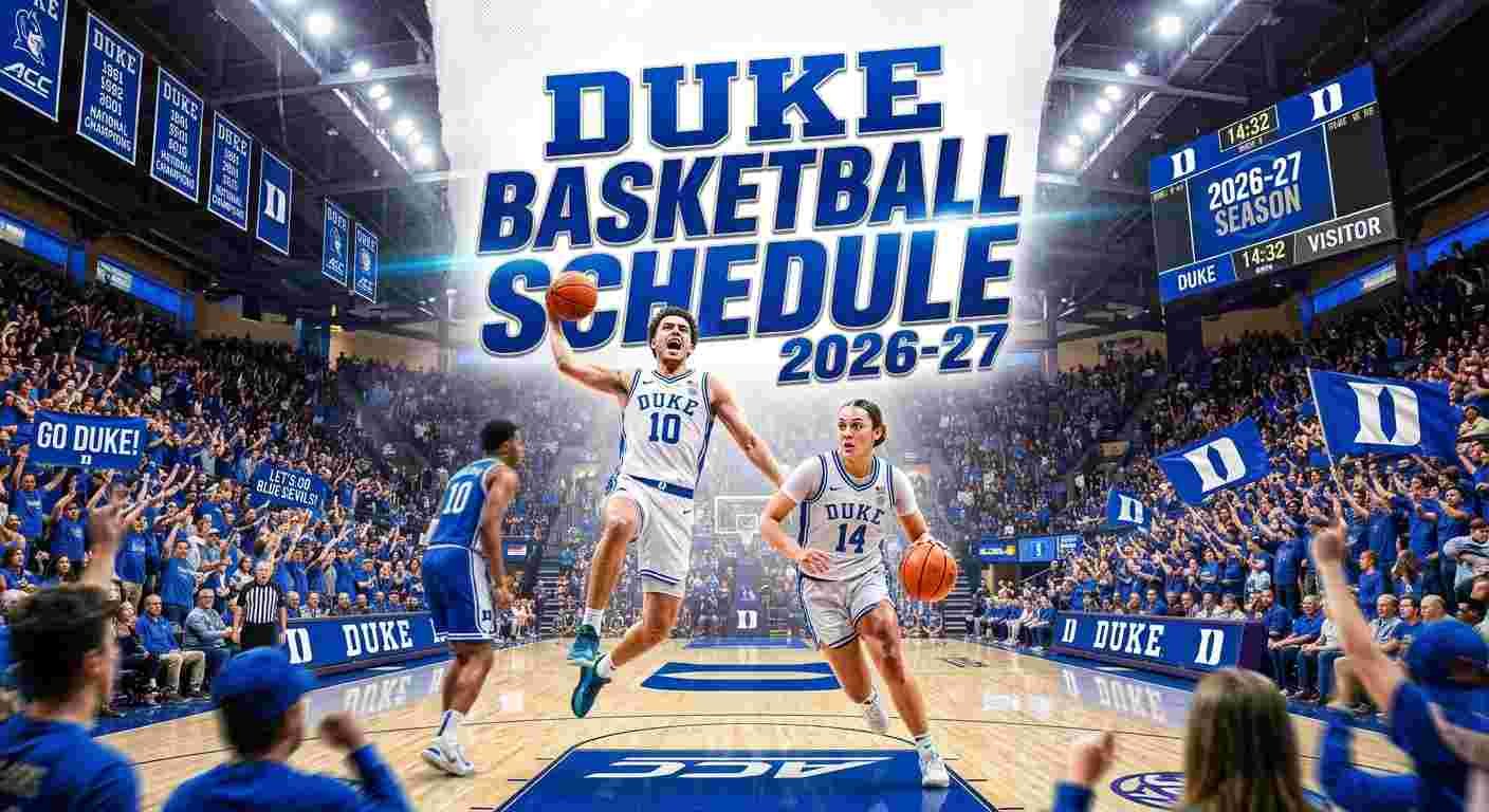 Duke Basketball Schedule 2026-27