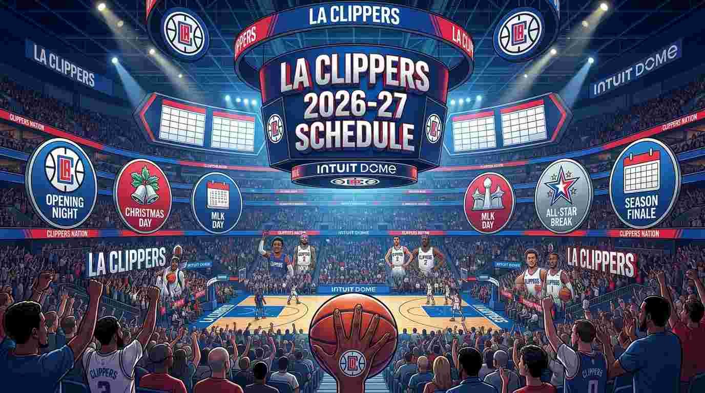 LA Clippers 2026-27 Schedule