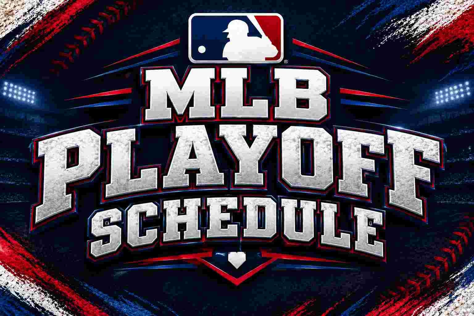 MLB Playoff Schedule