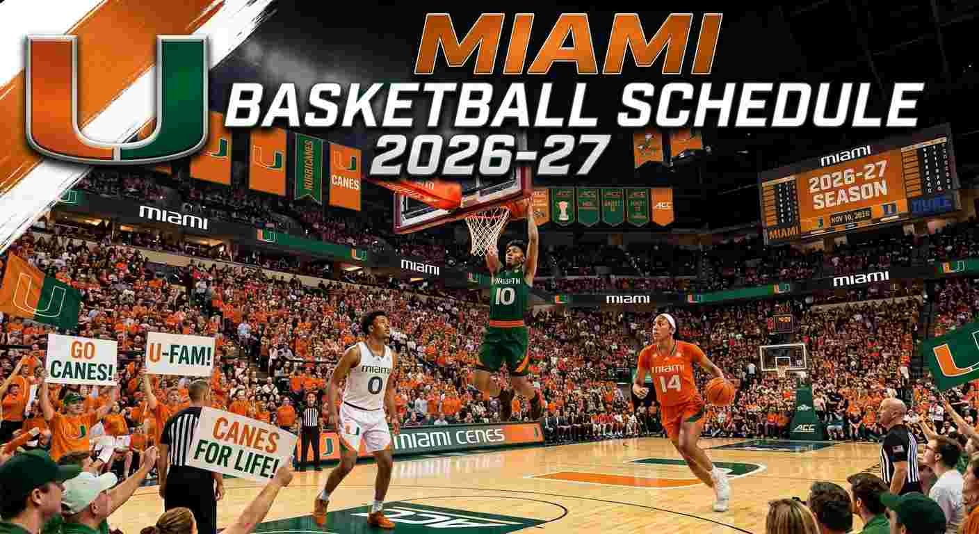 Miami Basketball Schedule 2026-27