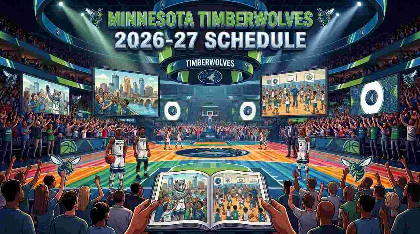 Minnesota Timberwolves 2026-27 Schedule