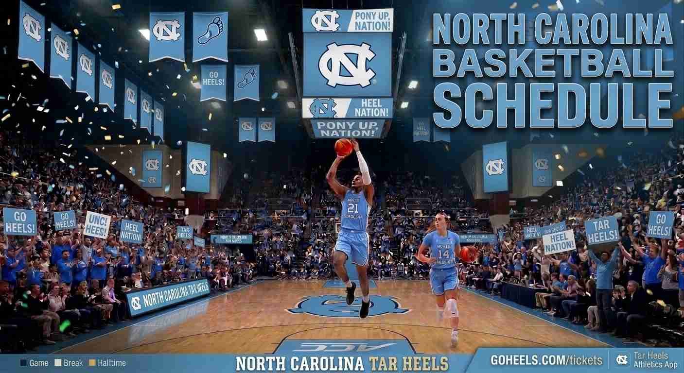 North Carolina Basketball Schedule