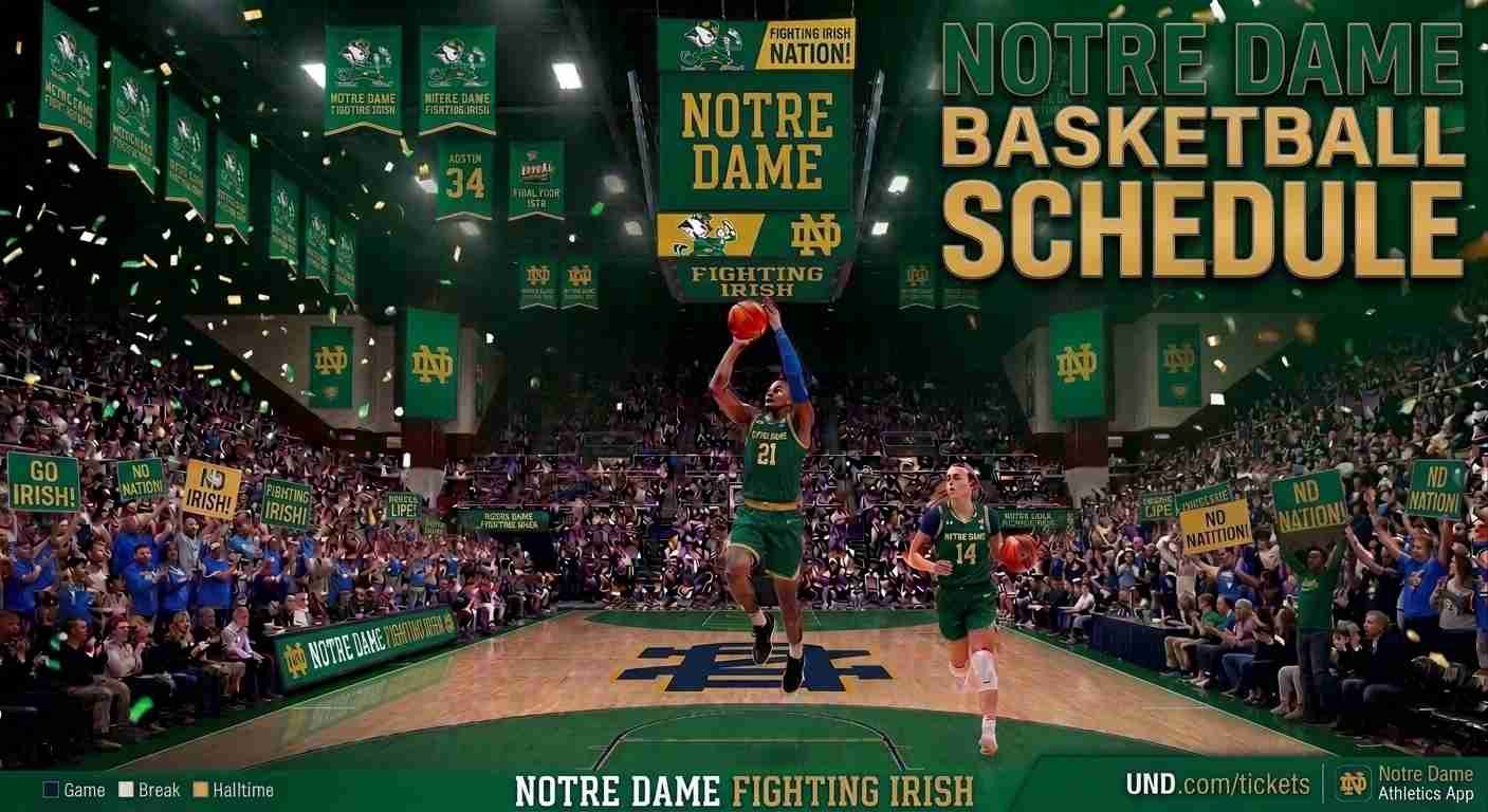 Notre Dame Basketball Schedule