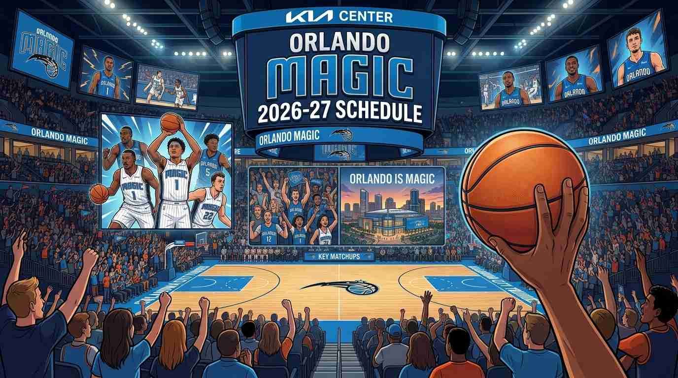 Orlando Magic 2026-27 Schedule: Preseason & Regular Season Games