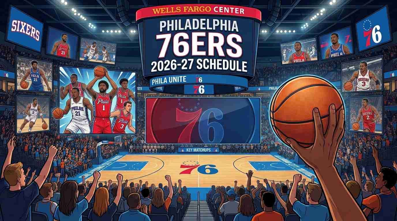 Philadelphia 76ers 2026-27 Schedule: Preseason & Regular Season Games