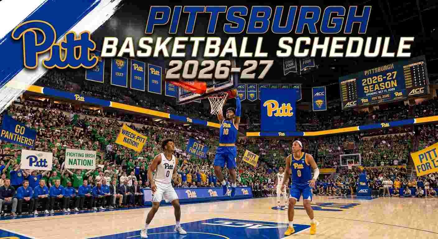 Pittsburgh Basketball Schedule 2026-27