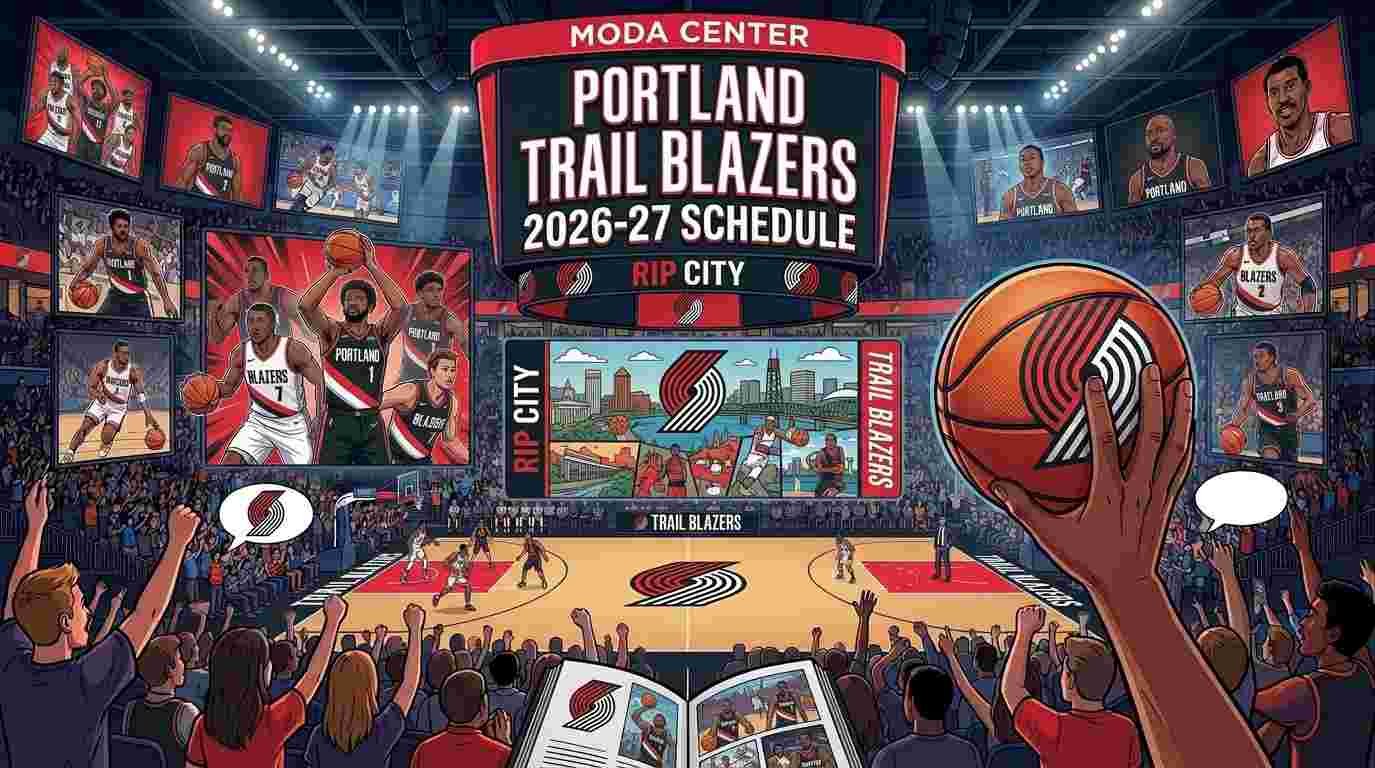 Portland Trail Blazers 2026-27 Schedule