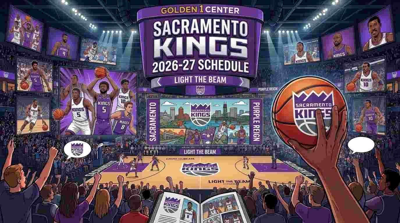 Exciting Sacramento Kings 2026-27 Schedule: Full Dates, Times & TV