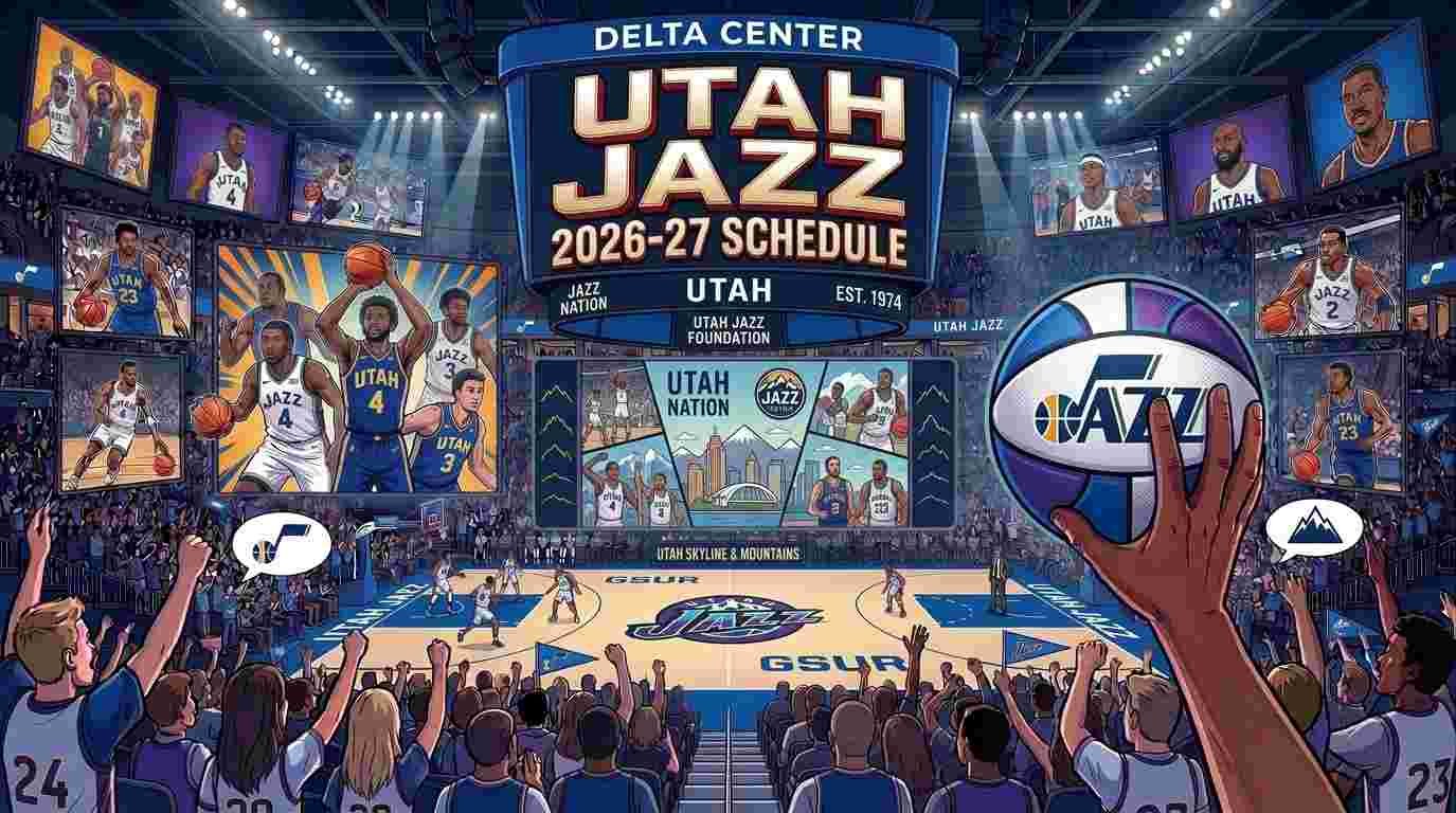 Exciting Utah Jazz 2026-27 Schedule: Preseason & Regular Season Games