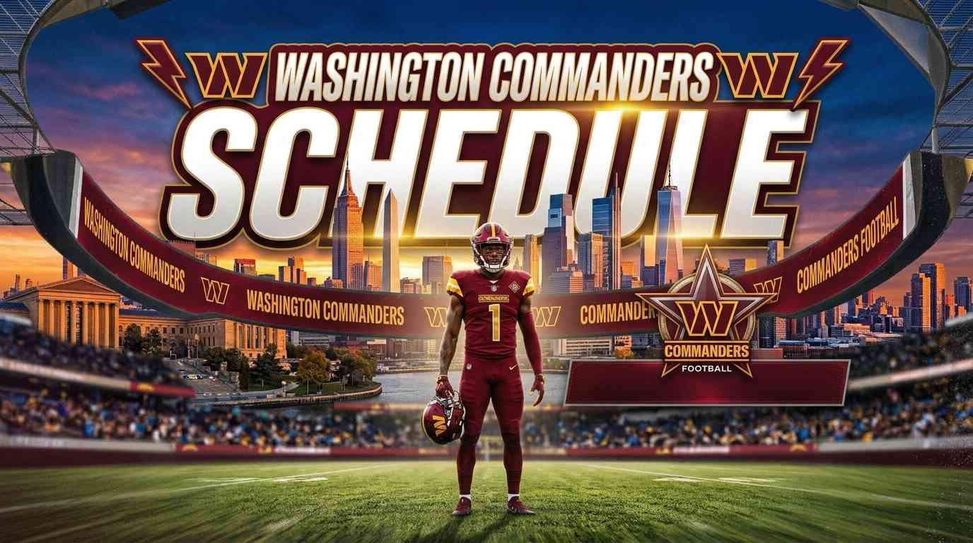 Washington Commanders Schedule