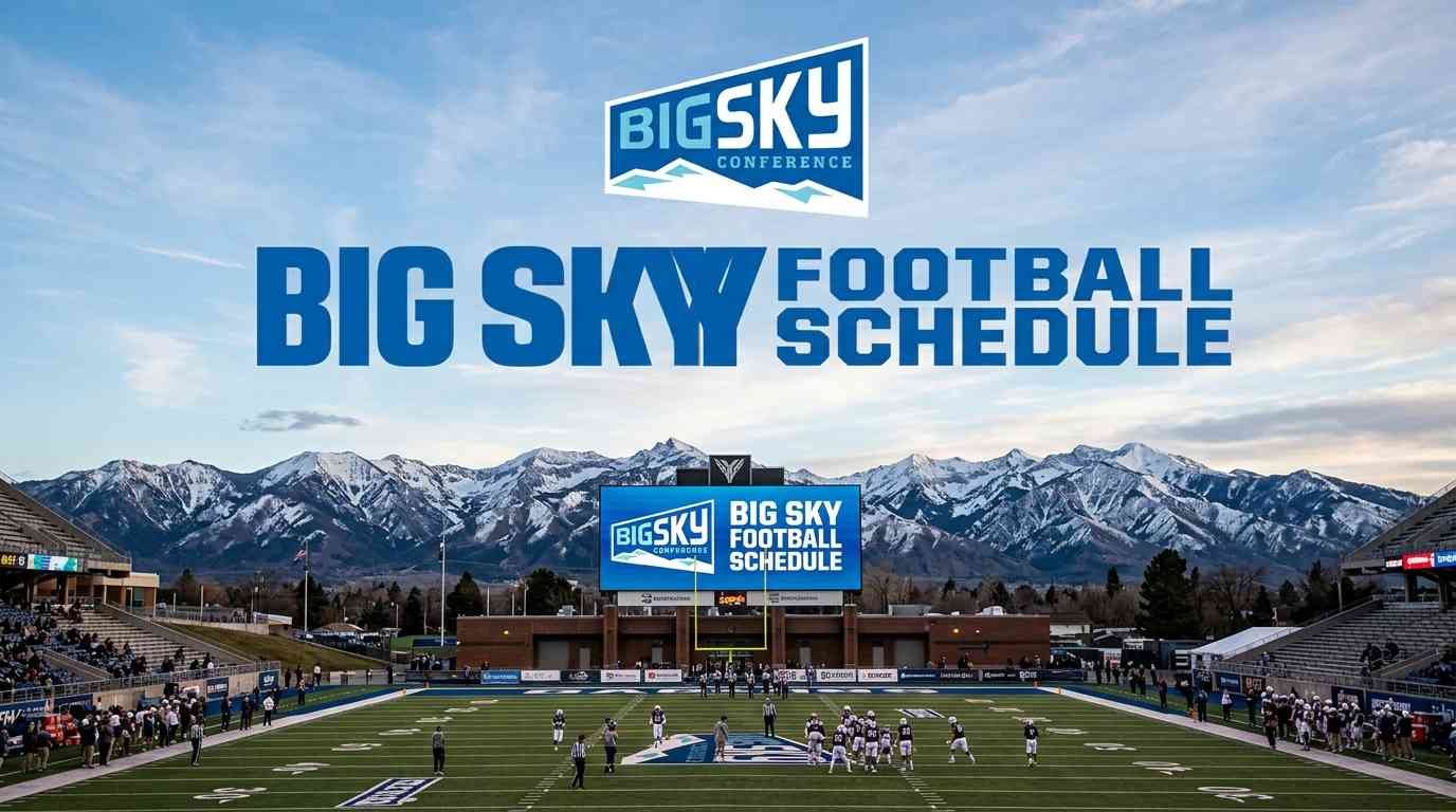 Big Sky Football Schedule 2026: Complete Games, Scores Date, Upcoming Match, TV, Venue & Opponents