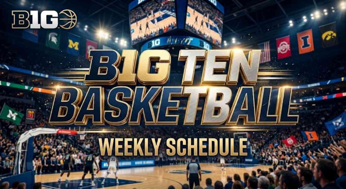 Big Ten Men’s Basketball Schedule