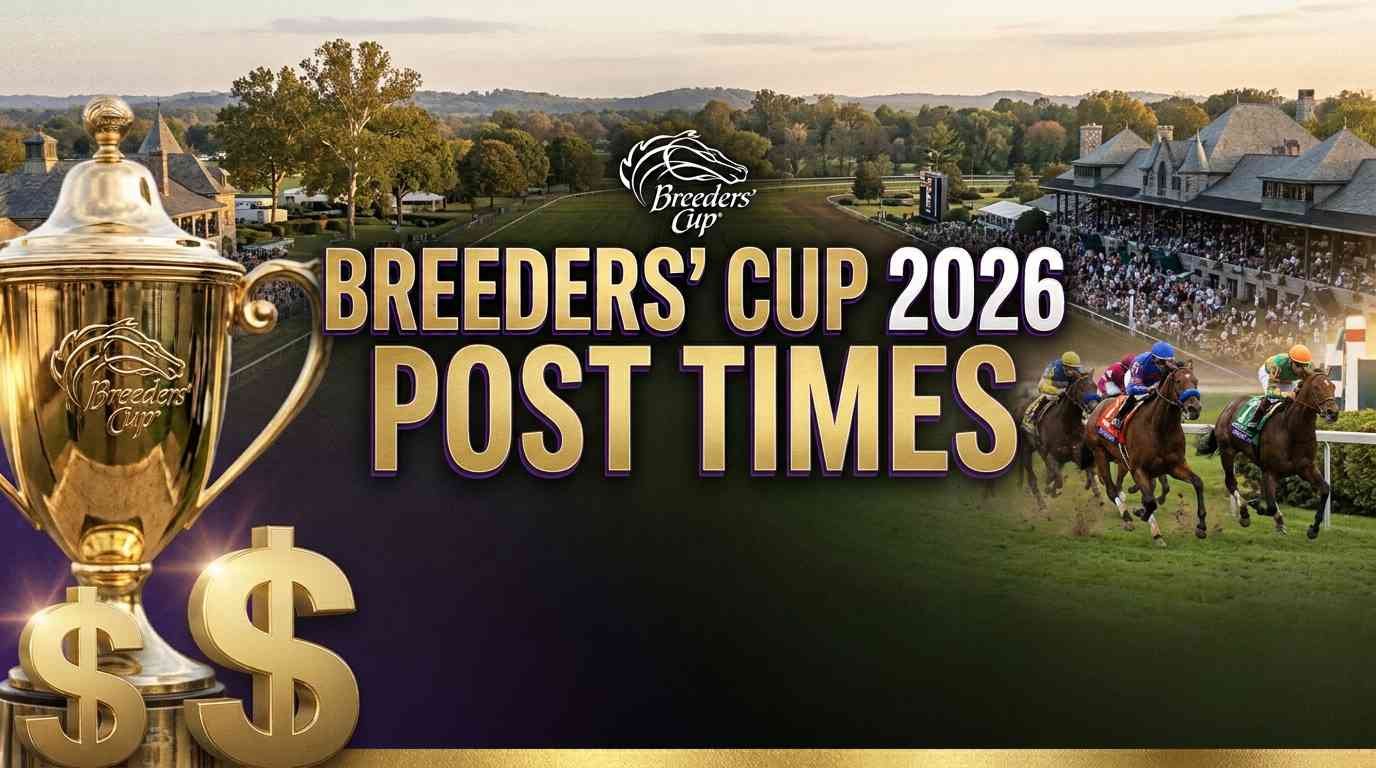 Breeders’ Cup 2026 Post Times
