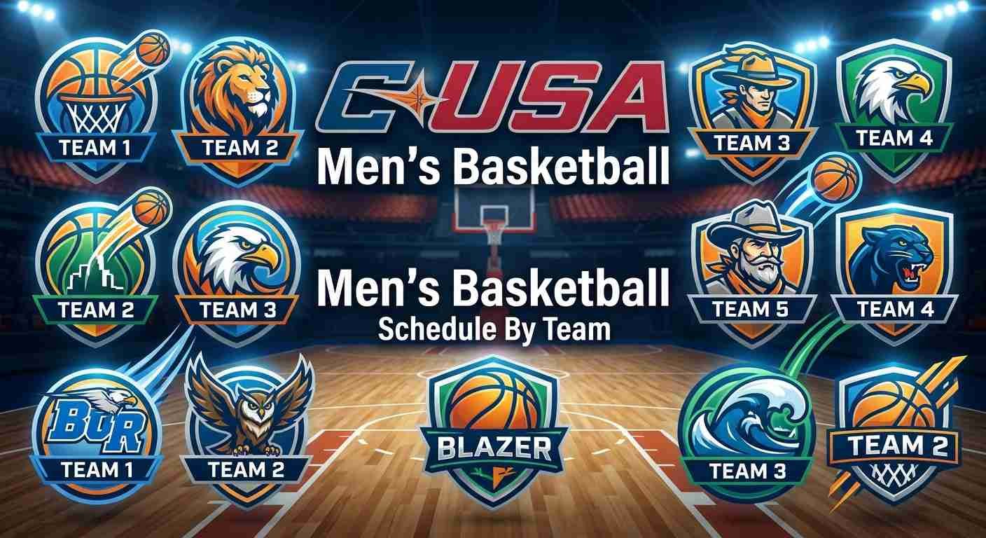 CUSA Men’s Basketball Schedule By Team