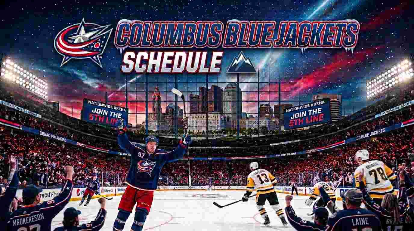 Columbus Blue Jackets Schedule