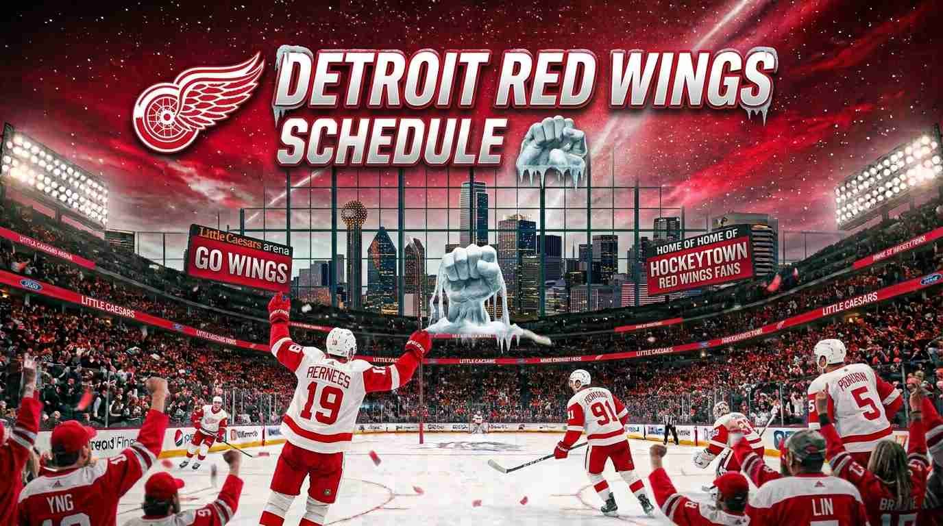 Detroit Red Wings Schedule