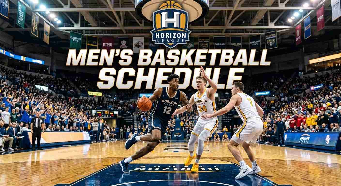 Horizon League Men’s Basketball Schedule 2026-27: Dates, Games, Teams, Location, Times & TV Channel