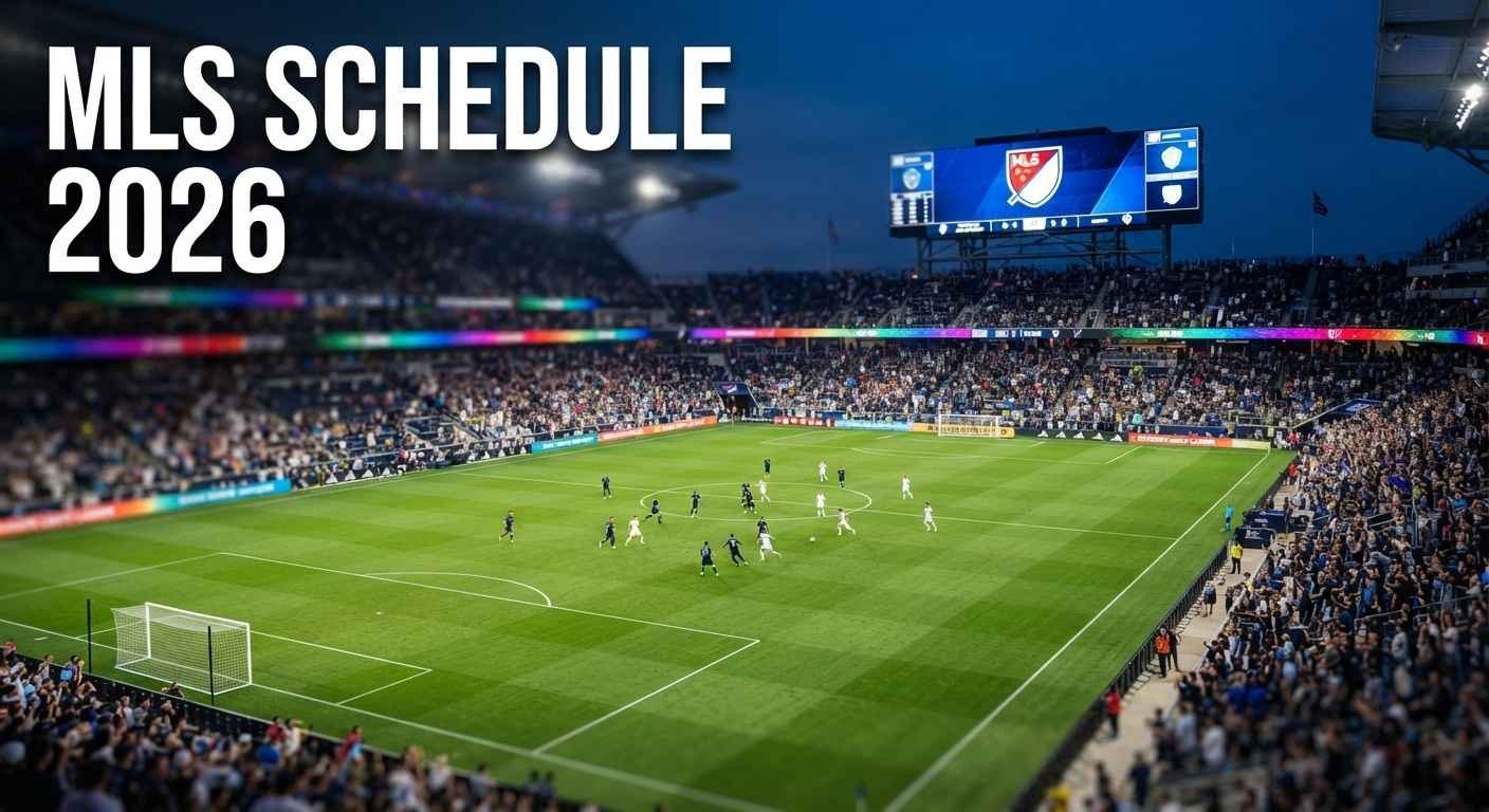 MLS Schedule 2026