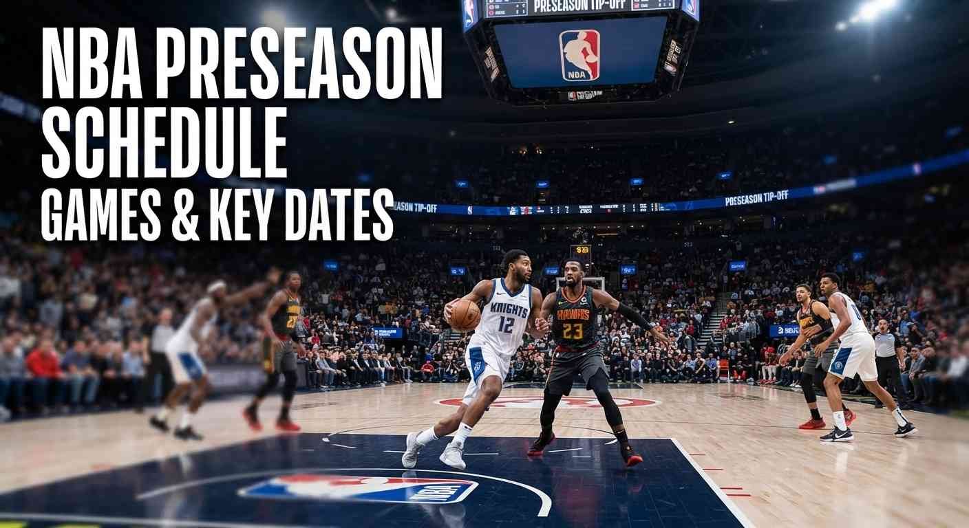 NBA Preseason Schedule