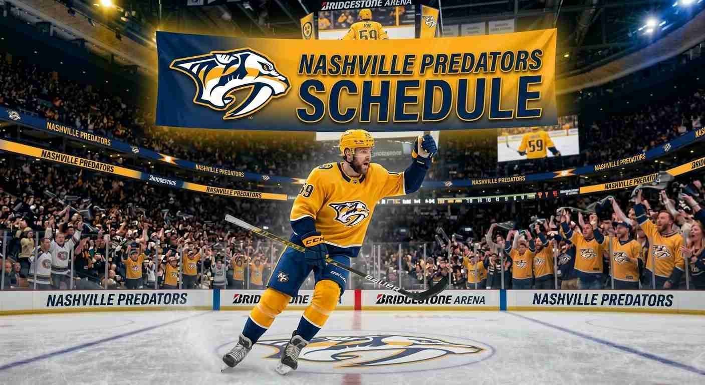 Nashville Predators Schedule