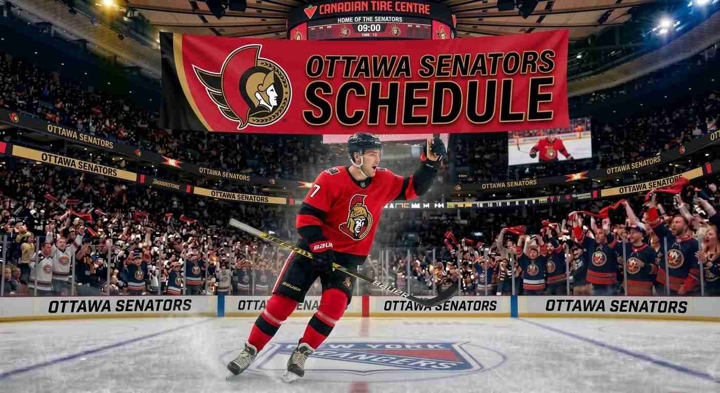 Ottawa Senators Schedule