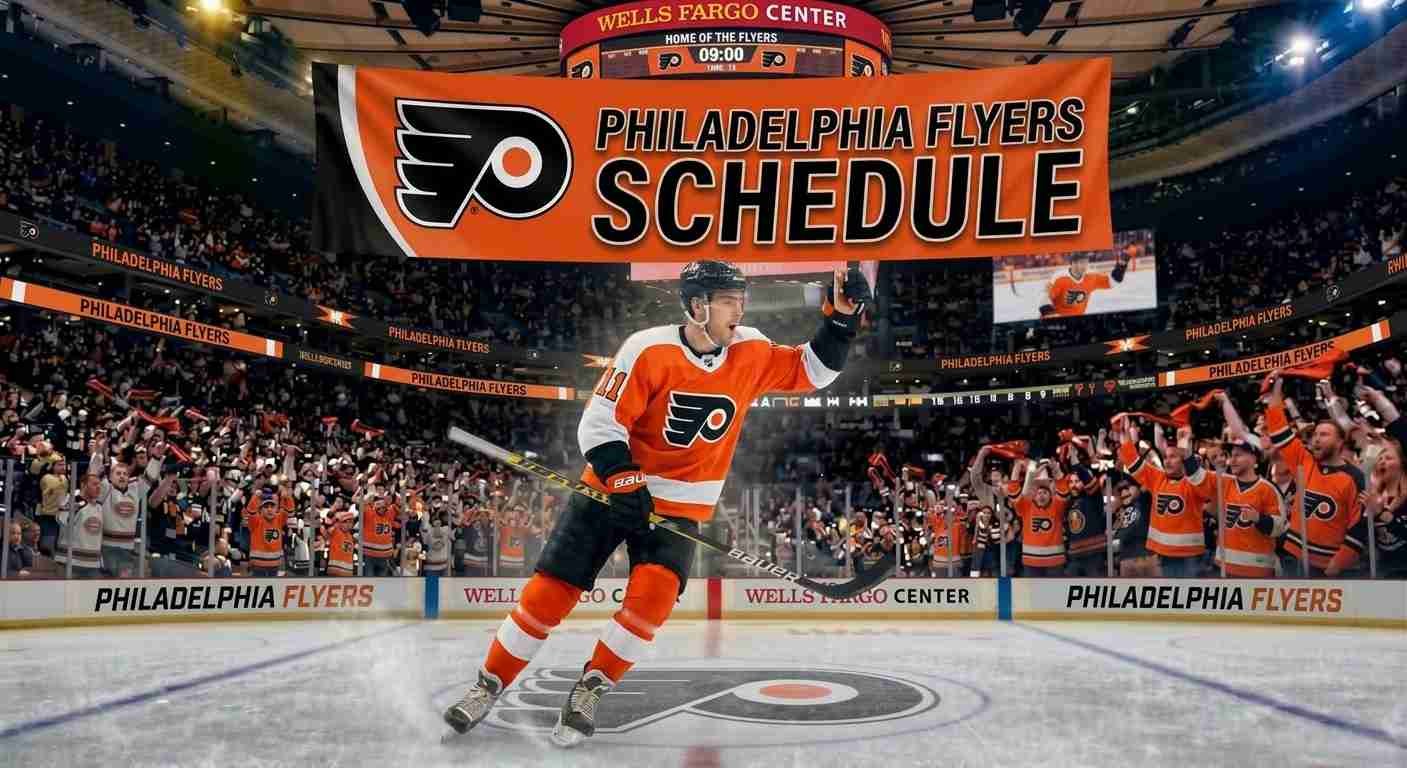 Schedule F 2026-27 Philadelphia Flyers Schedule: Full Games Date & Time