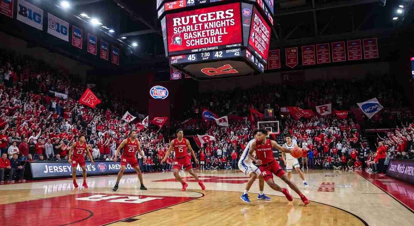 Rutgers Scarlet Knights Basketball Schedule 2026-27: Full Season Games, Dates, Venues, Times TV Info & Opponents