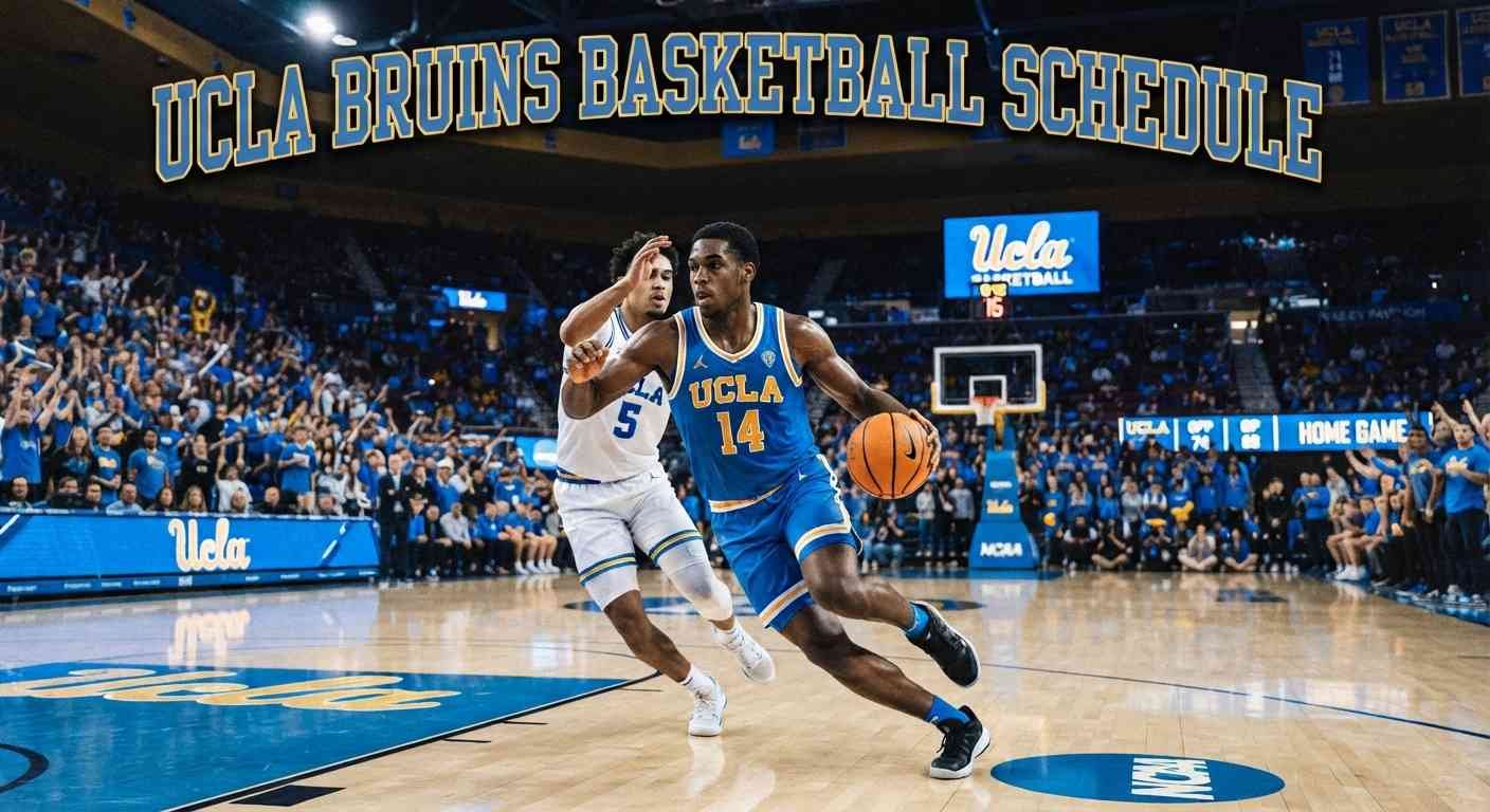 UCLA Bruins Basketball Schedule 2026-27: Full Season Games, Dates, Venues, TV Channel & Opponents